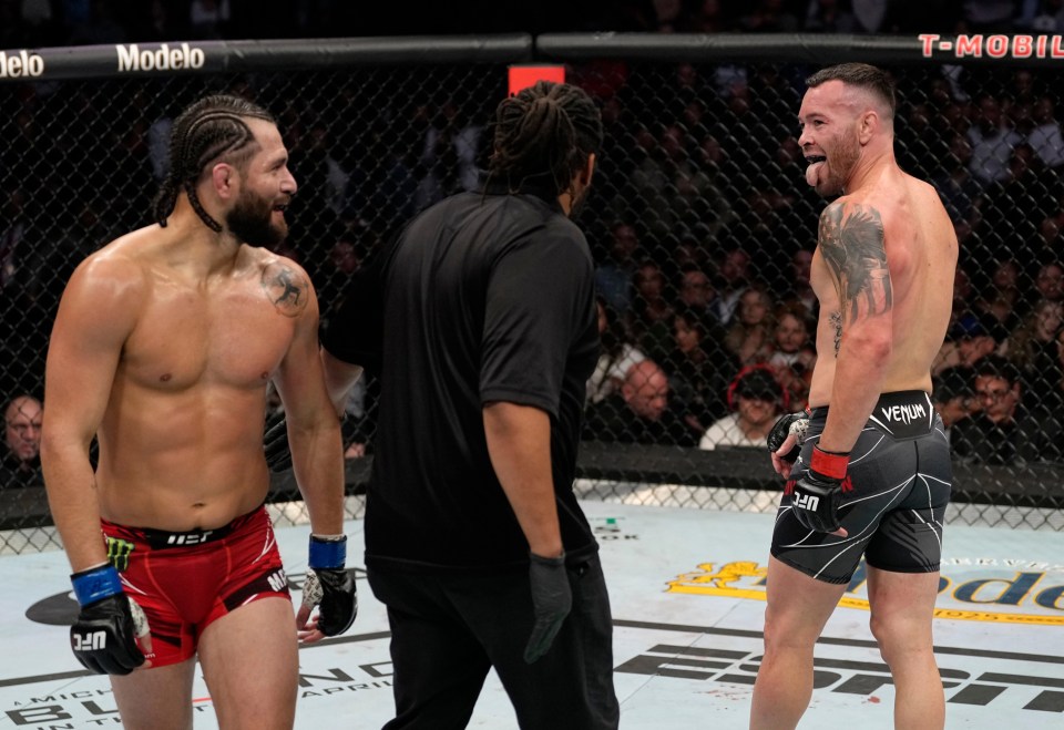 Jorge Masvidal vowed to break Colby Covington's 'f***ing jaw' if he saw him 'out in the streets'