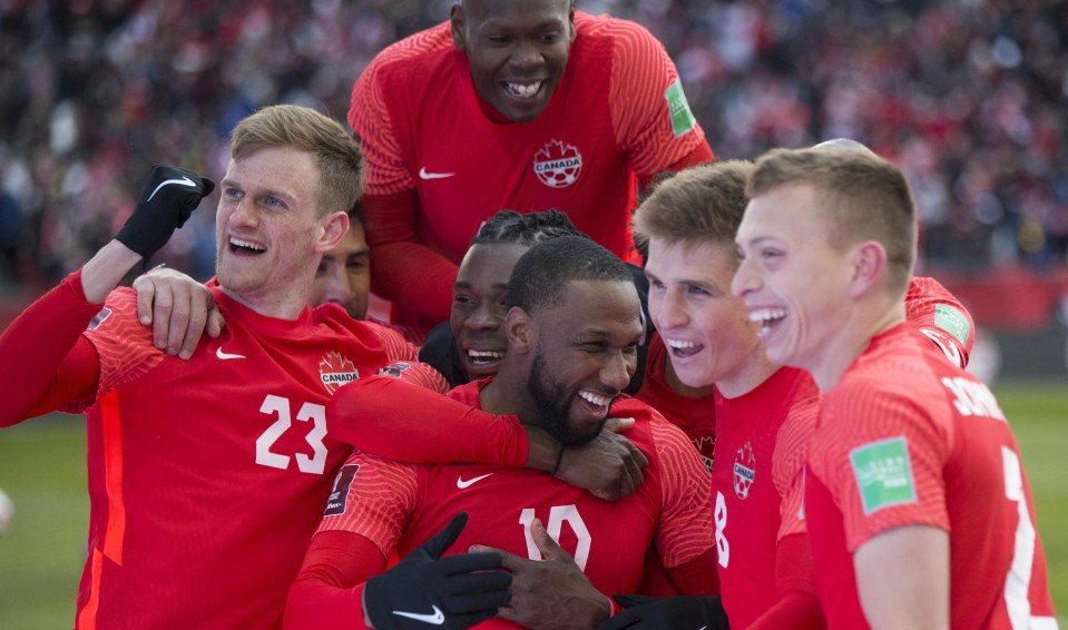 Canada have qualified for the 2022 World Cup