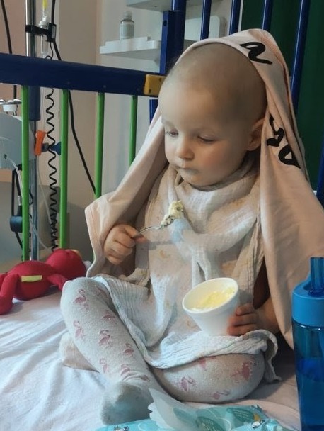 Megan's chemotherapy has been "brutal", Laura said, wiping her appetite and causing hair loss