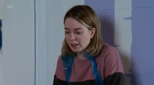 Abi was distraught to find out her son Alfie was in danger