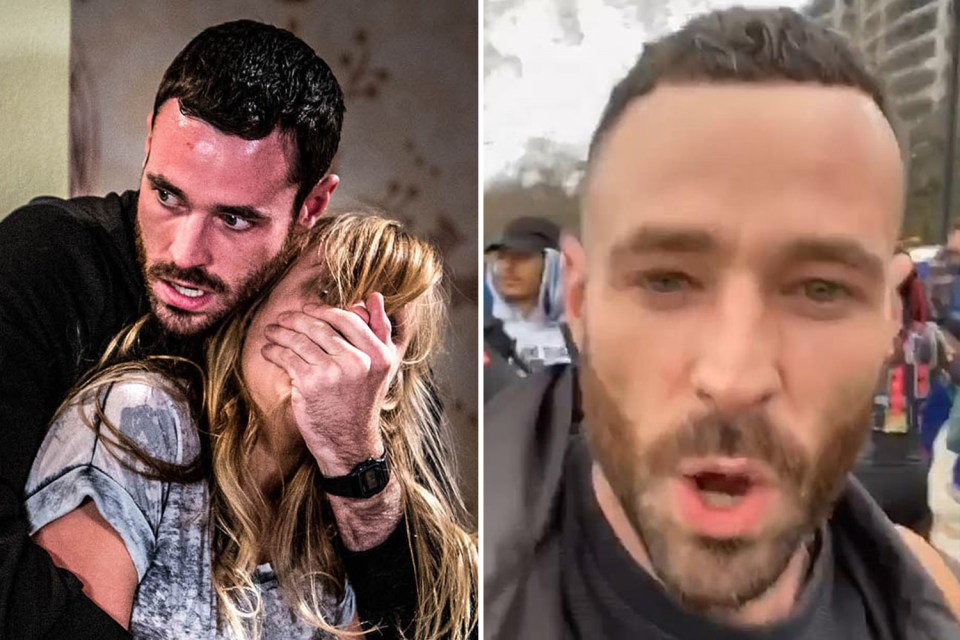 Sean Ward played Callum Logan on Corrie - and is now an anti-vaxxer