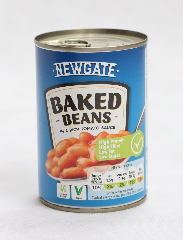 Lidl’s beans were my least favourite of all