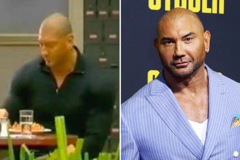 Marvel star Dave Bautista appeared as himself in Neighbours