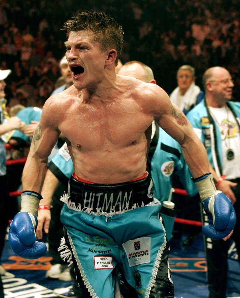 Ricky Hatton pictured in 2005