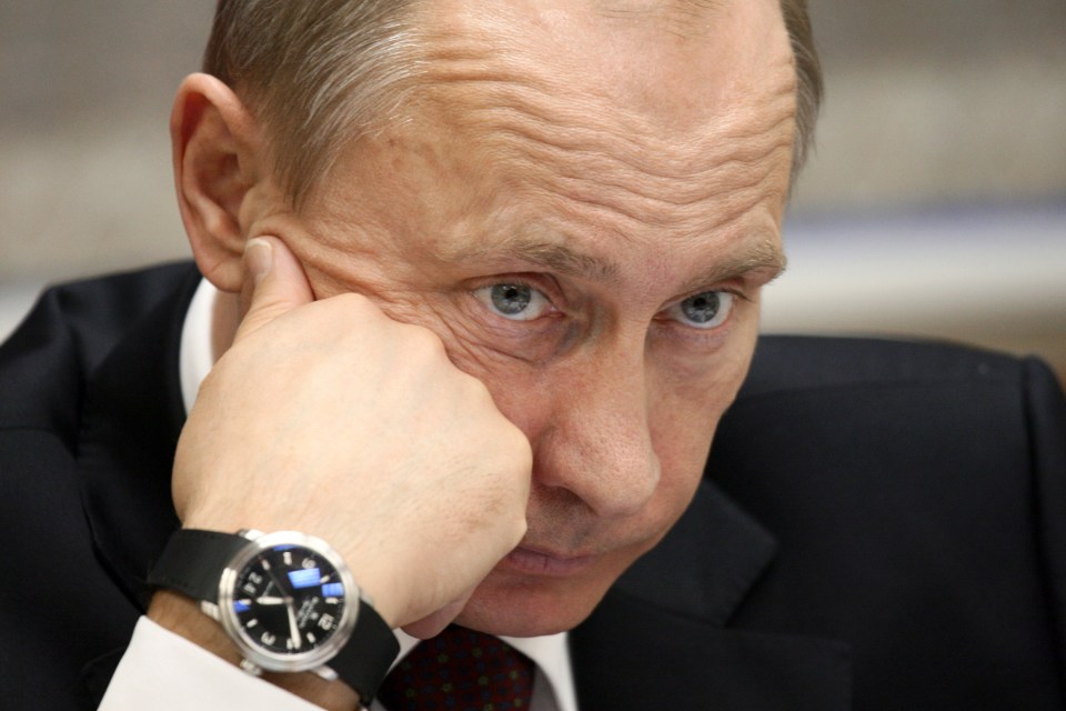 The Russian president also boasts a luxurious watch collection