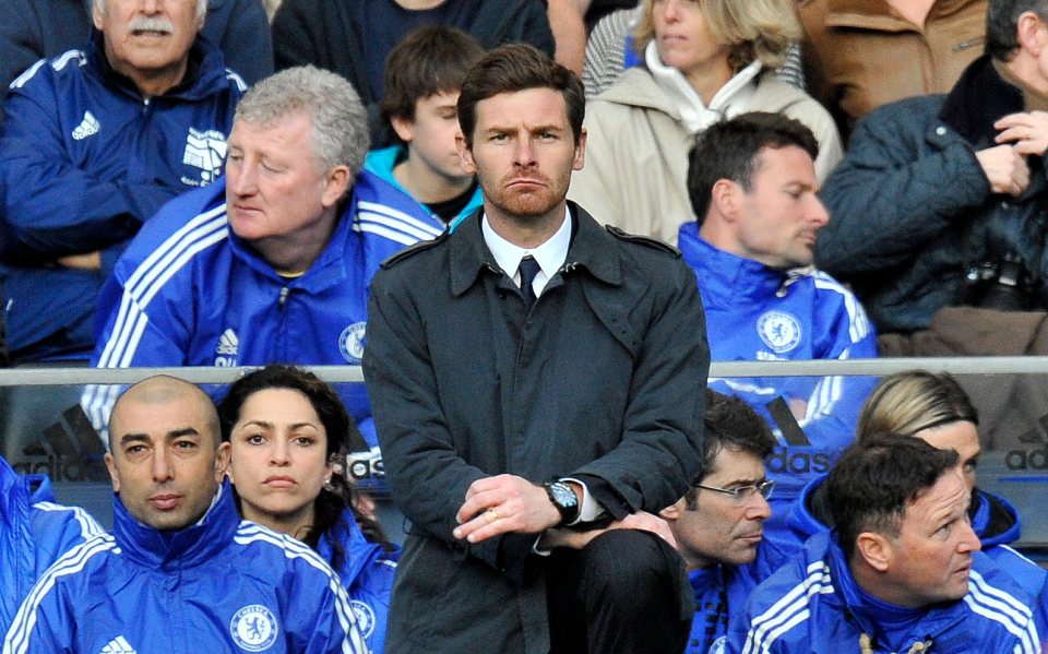 Villas-Boas is statistically the worst manager of the Abramovich era