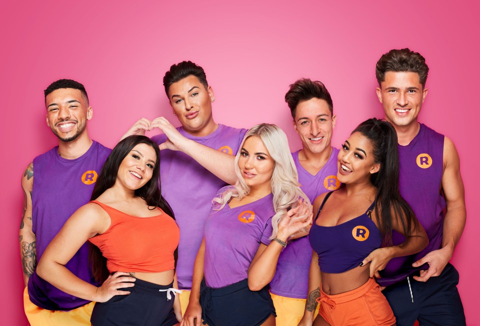 The cast of Ibiza Weekender