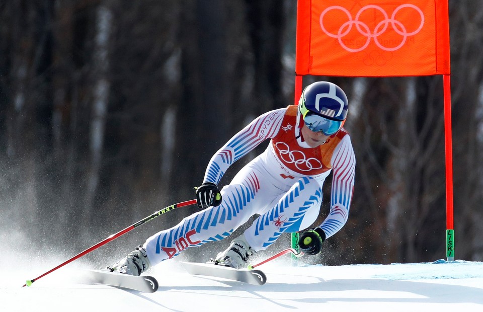 Vonn scooped the bronze medal in the downhill event in her last Olympic Games in 2018