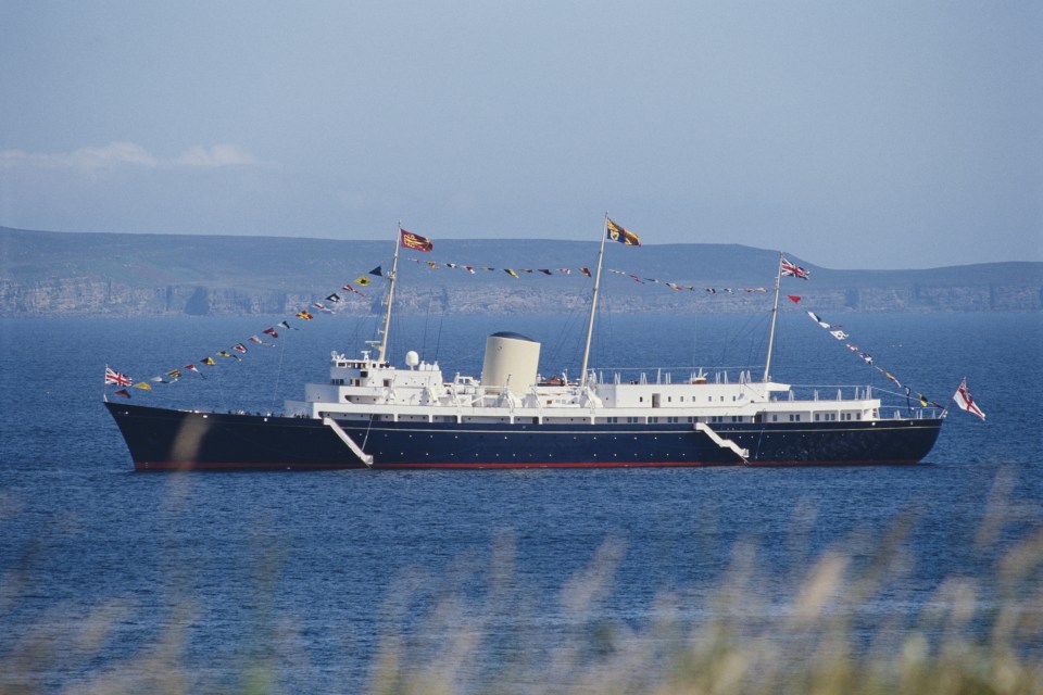 The Royal Yacht Britannia was one of several planned 'floating bunkers'