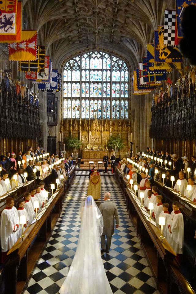 Five years ago, Charles stepped in at the last minute to walk Meghan down the aisle