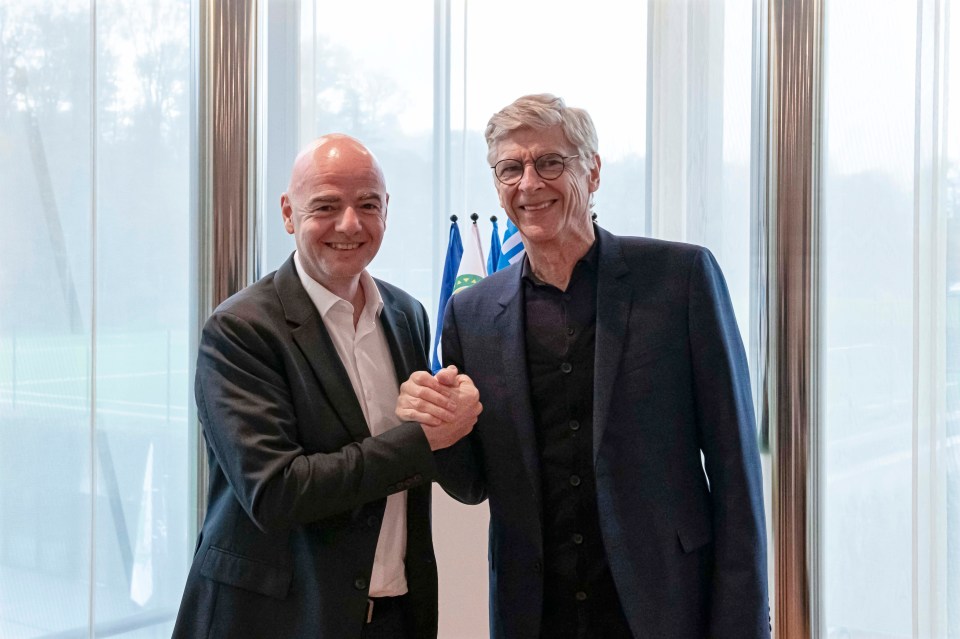 Fifa chief Gianni Infantino and Arsene Wenger have accepted defeat in their plan to hold World Cups every two years