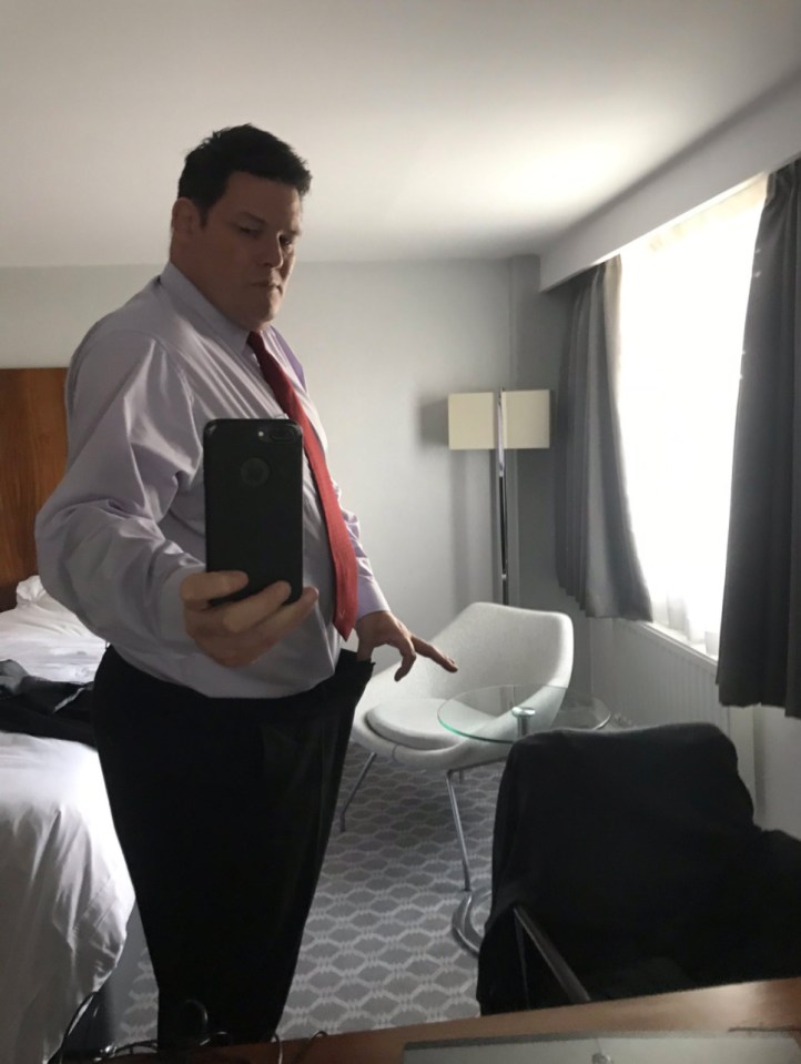 Mark Labbett's impressive weight loss shows no signs of stopping