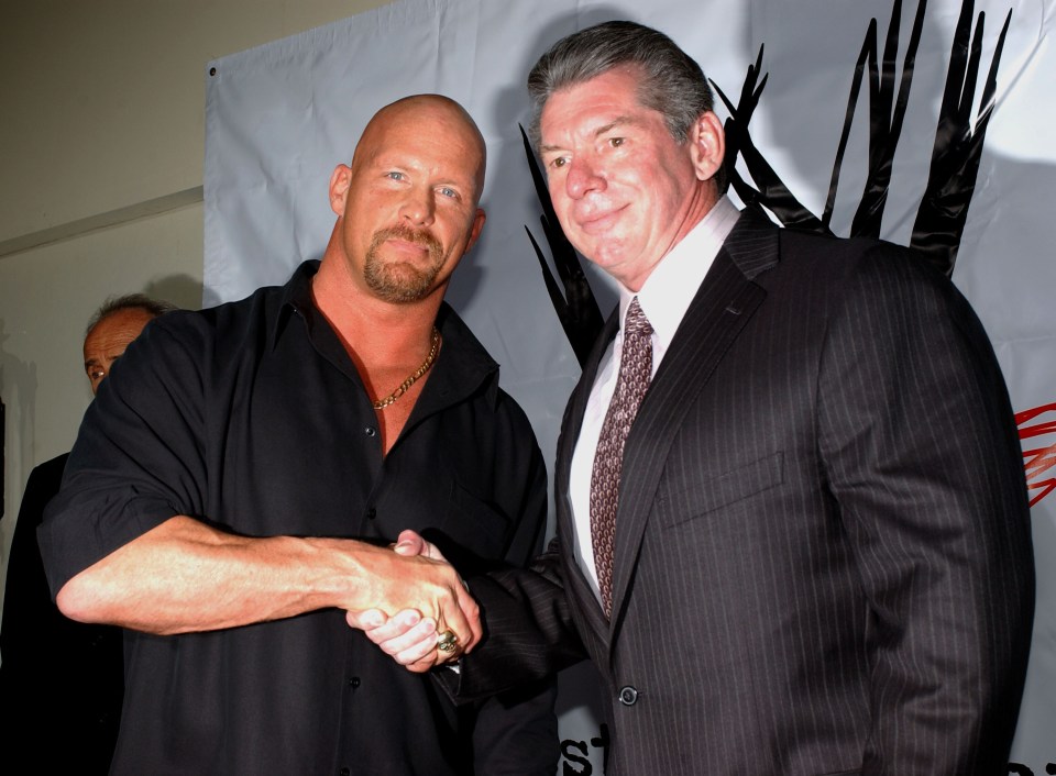 Steve Austin and Vince McMahon both make the list of the richest WWE stars ever