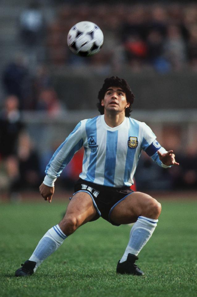 Piers puts Diego Maradona in the number two spot