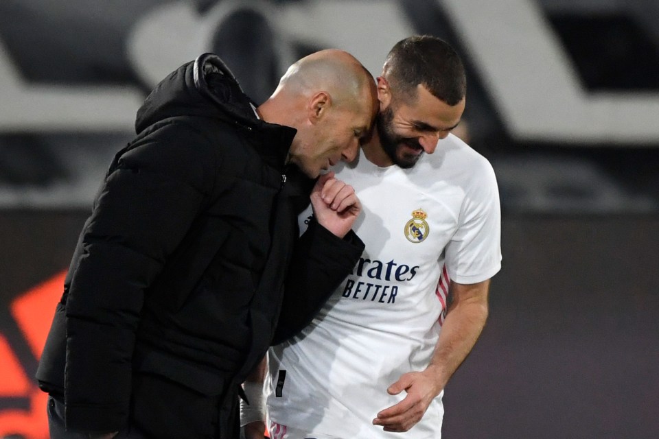 Zidane is said to be heading to Madrid, and wants to take old pal Benzema with him