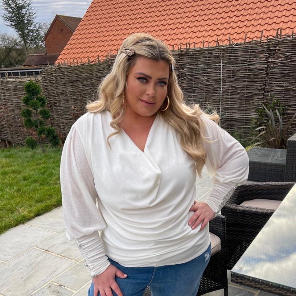 Gemma Collins has revealed she loves to dance in the buff in her huge garden