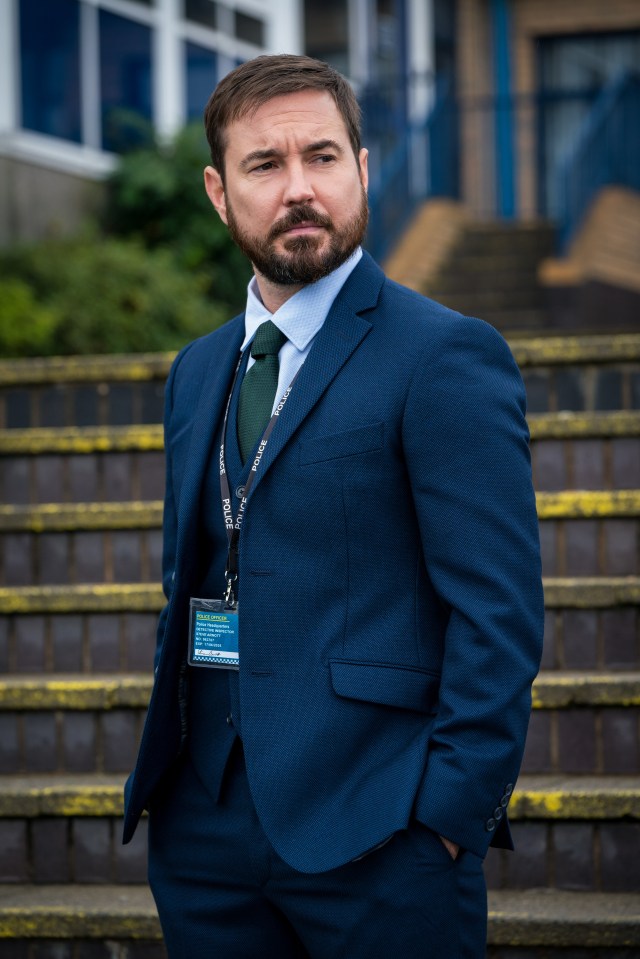 Martin has played DI Arnott in Line of Duty since 2012