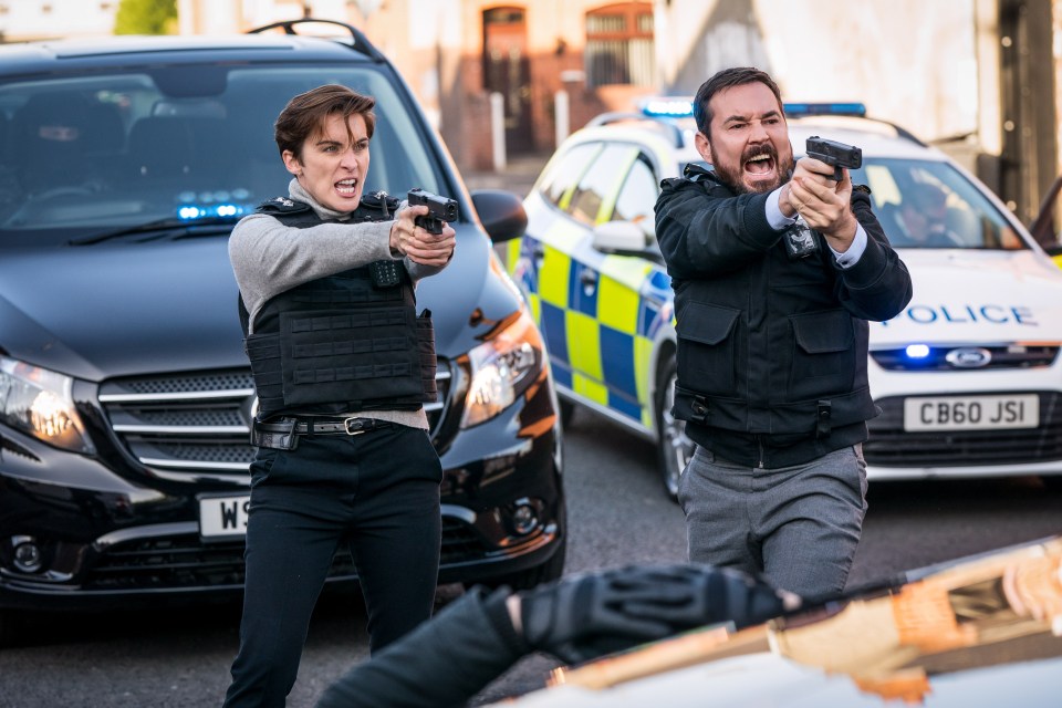 Martin and Vicky have starred in Line of Duty together since 2012