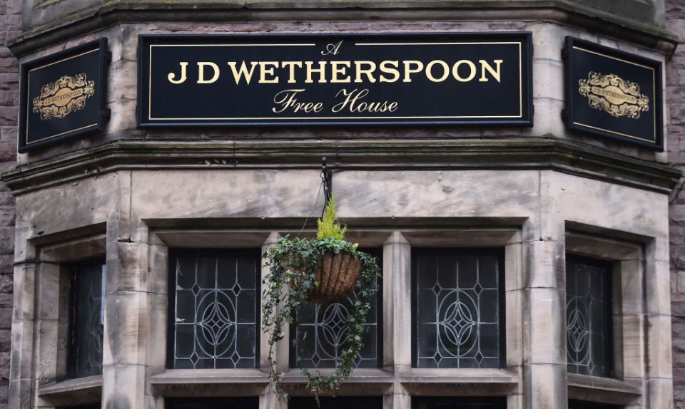 Wetherspoons pints are going up in price