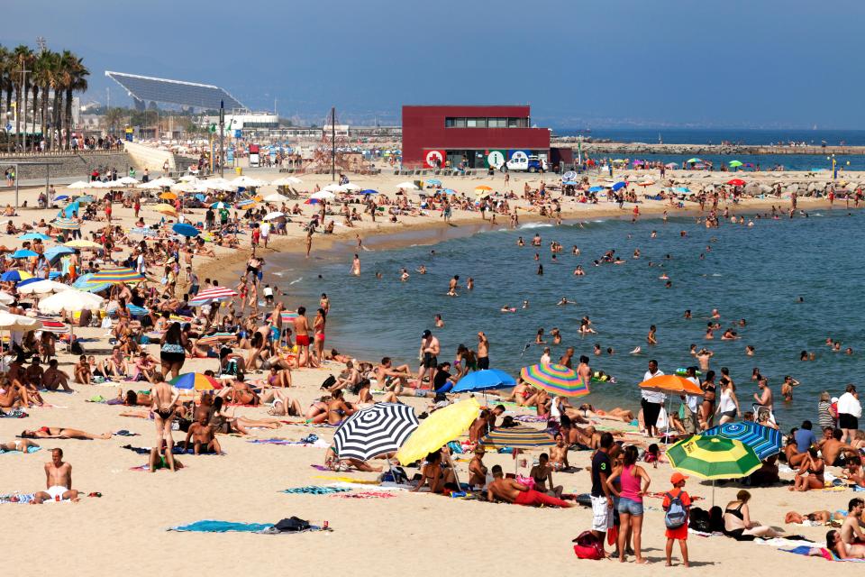 Wearing a bikini is acceptable on a beach - but if you get caught wearing one on the streets of Barcelona, you could be slapped with a fine