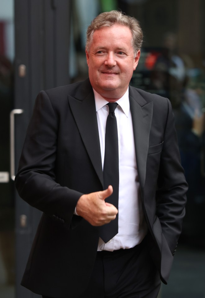 Piers has slammed the activist as 'race baiting'