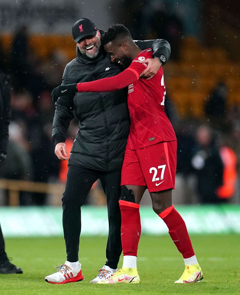 Jurgen Klopp is a big fan of Liverpool 'legend' Divock Origi