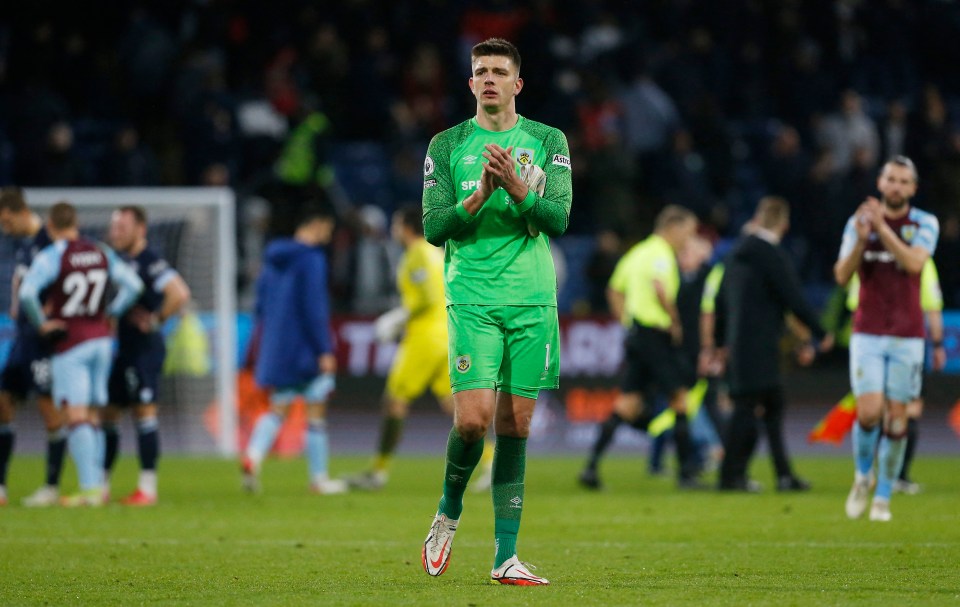 Fulham want to make Burnley keeper Nick Pope their new No 1 next season