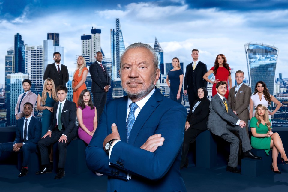 Alan Sugar and the current contestants