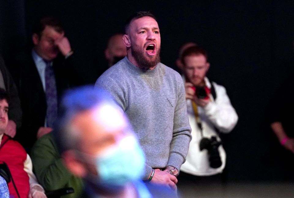 Conor McGregor wound up Poirier with claims about his wife.