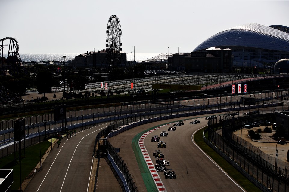 The Russian GP in Sochi was dropped as F1 responded to Putin invading Ukraine