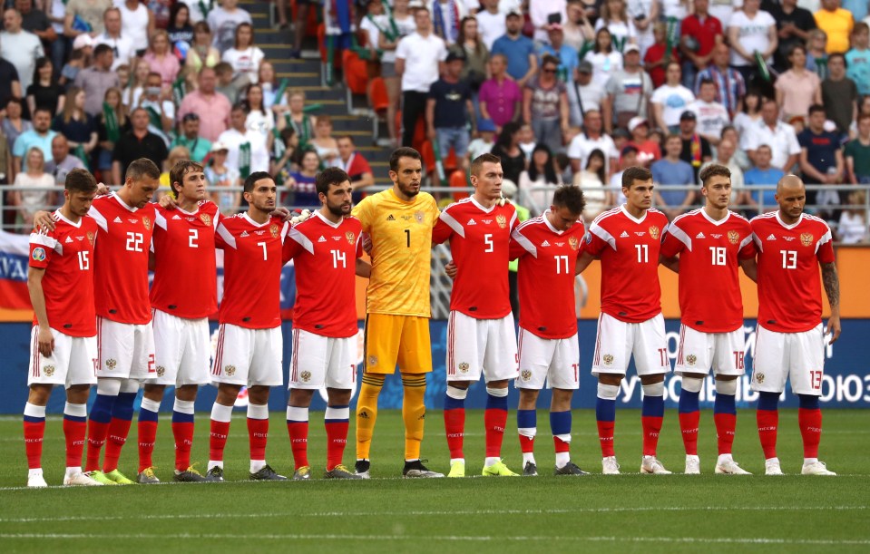 Russia were kicked out of their World Cup play-off and look set to be suspended