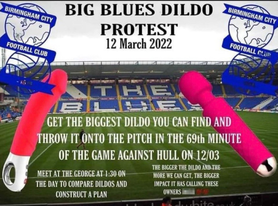 Fans published this flyer to advertise the protest on social media