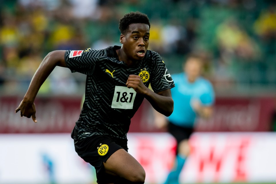 Bynoe-Gittens is knocking on the door of the first team at Dortmund