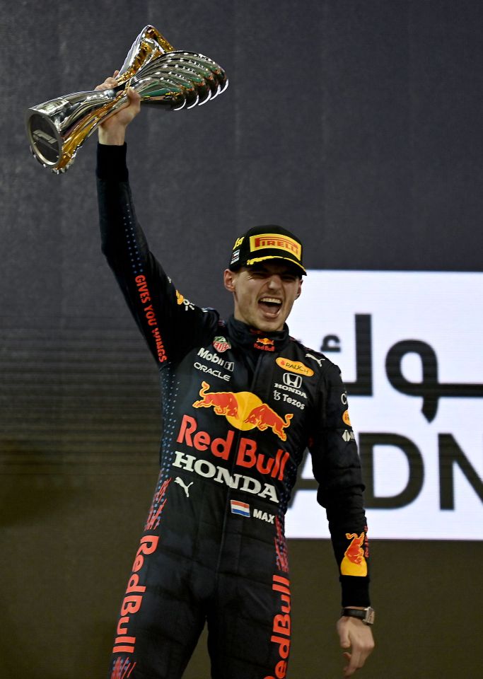 Max Verstappen controversially pipped Lewis Hamilton to the F1 title last year