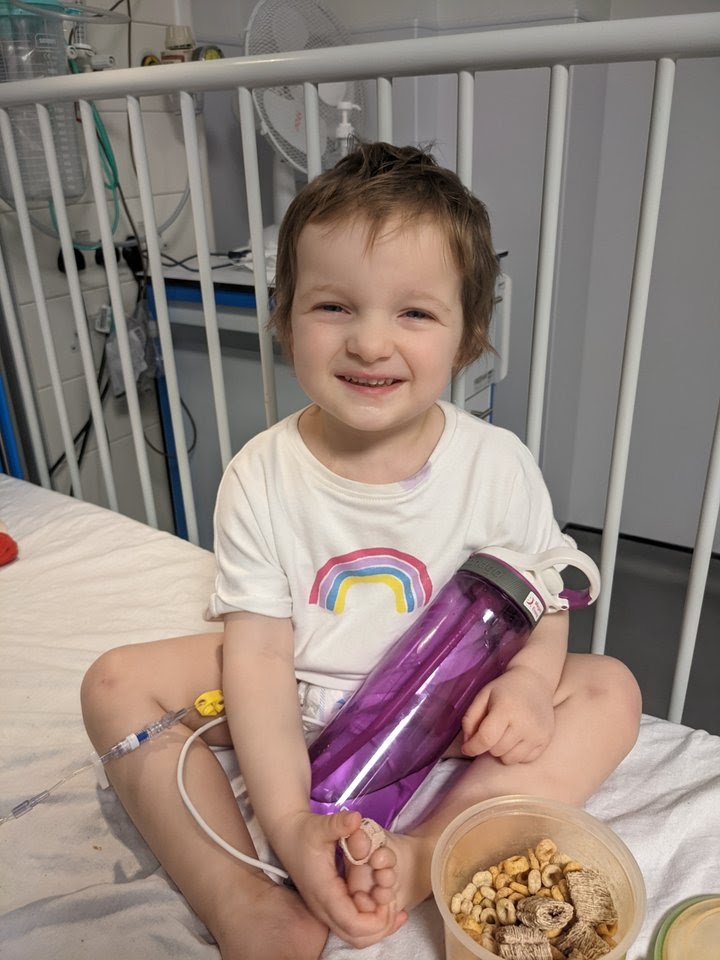 Doctors thought little Megan's seizure at nursery was due to separation anxiety. It was in fact caused by an inoperable brain tumour