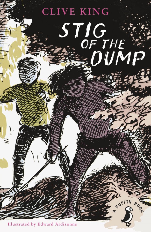 On picking Stig of The Dump by Clive King Kate said: 'As a child I loved spending time outdoors, making dens, digging, discovering and making things out of odds and ends'