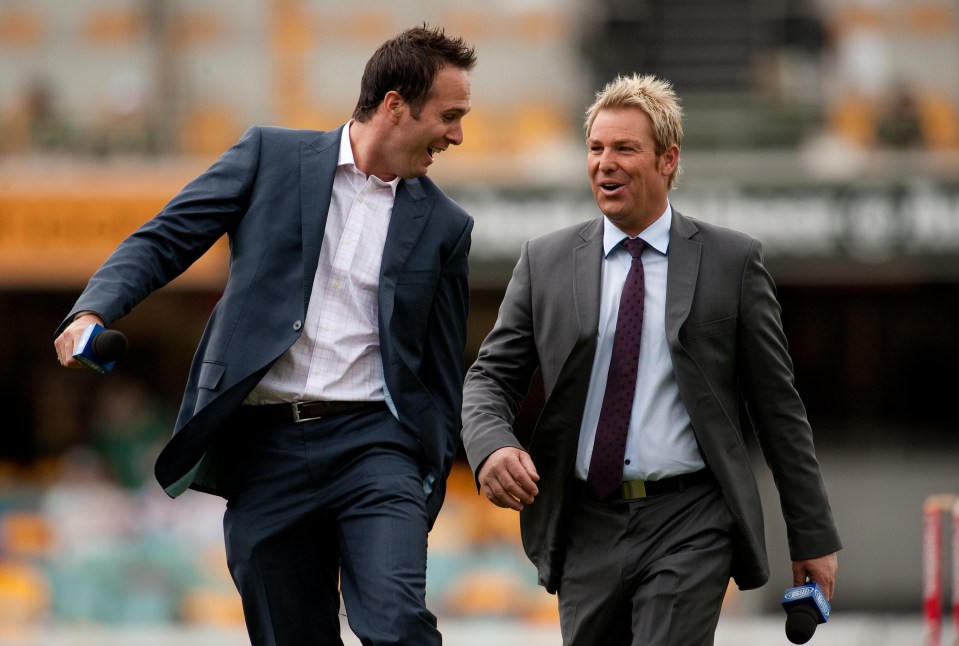 Former England captain Michael Vaughan has paid tribute to the Spin King