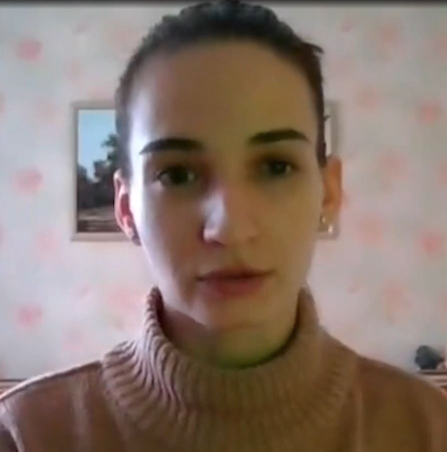 Svetlana Zorina, from Kherson, accused the invading Russian forces of raping women