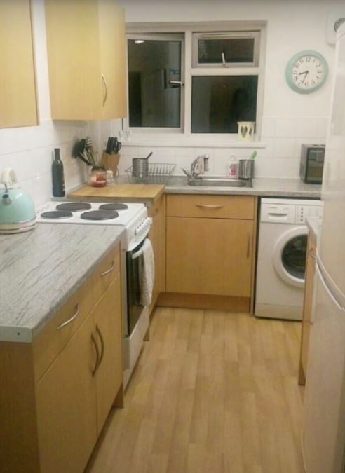 The woman explained that she had changed her kitchen three times because she wasn't happy with it