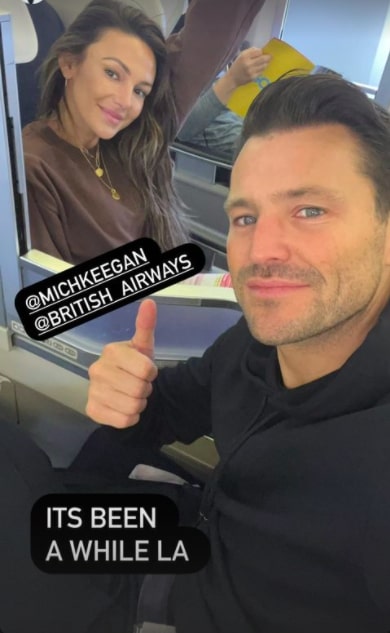 Michelle Keegan and Mark Wright have returned to LA for an epic holiday