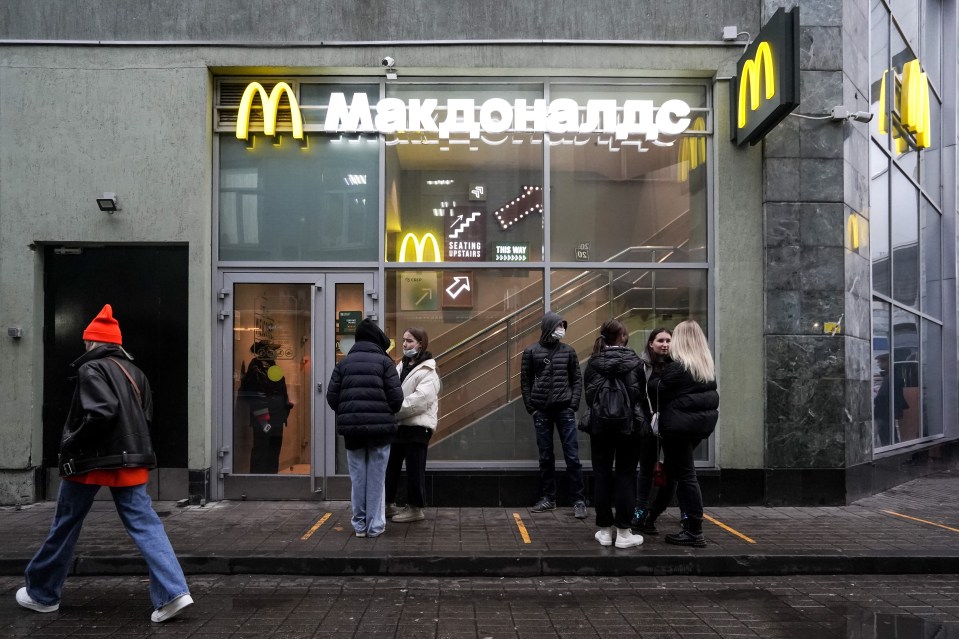 McDonald's announced a temporary closure of its 850 Russian restaurants