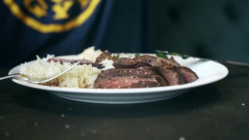 Flank steak helps kickstart Bjornsson's day