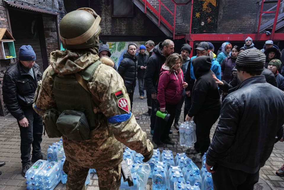 Mariupol is already facing water shortages, power cuts, and a lack of heating