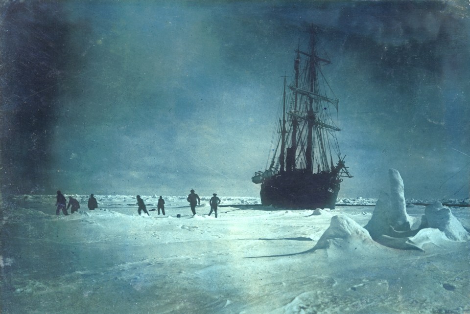 Endurance sunk after it was trapped and holed by sea-ice