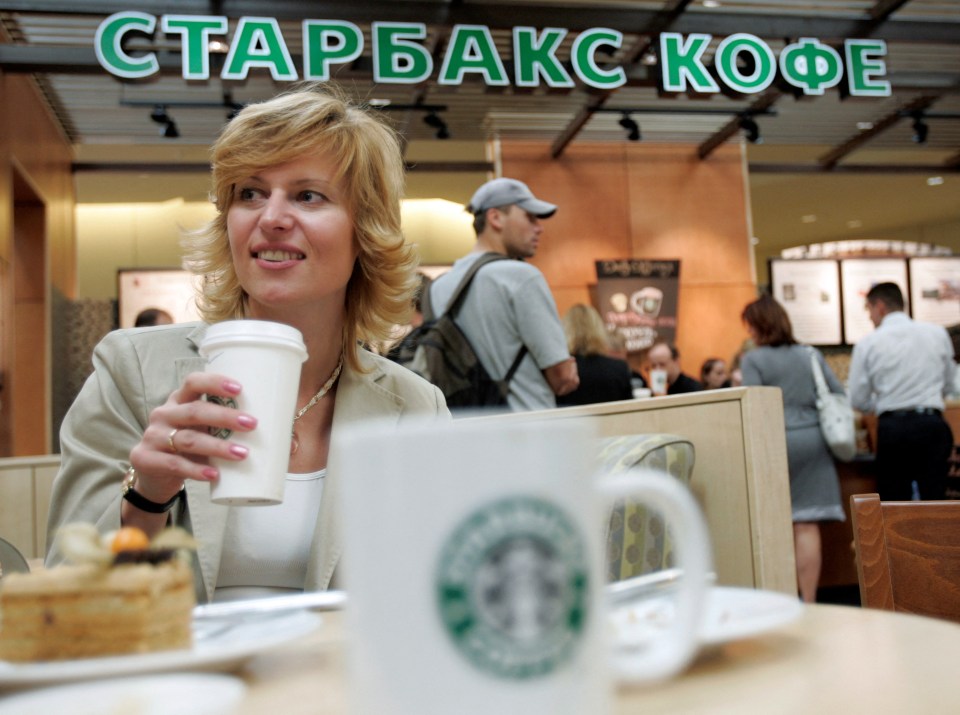 Starbucks has shut its 100 coffee shops in Russia due to the Ukraine invasion