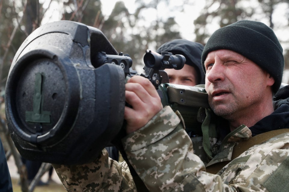 Lt Col ­Valeriy Kurko says: 'If I get to press the button [on my NLAW] I would shout God Save the Queen!'