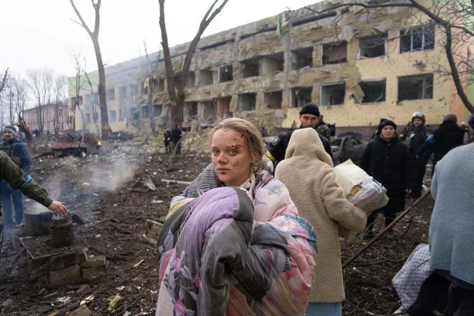 Another woman who was injured in the bombing, who later had a healthy baby