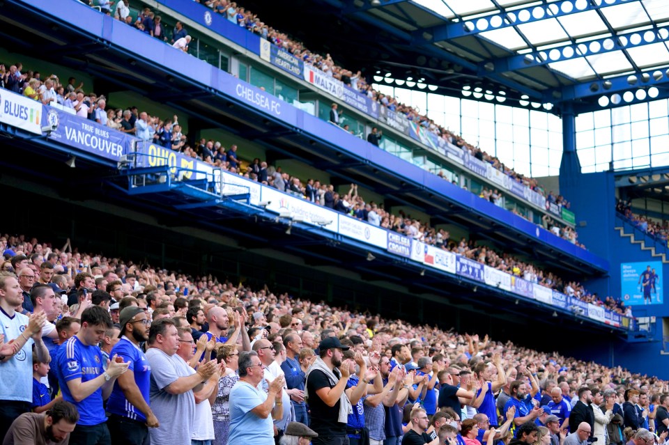 Chelsea will be unable to sell out Stamford Bridge with only season ticket holders allowed in