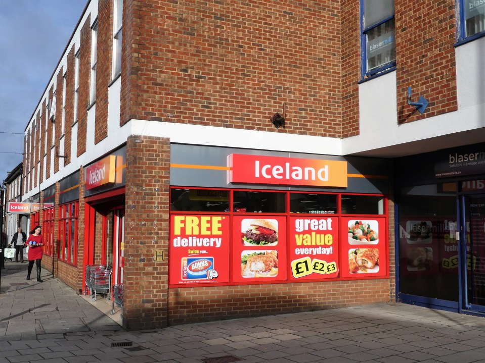 Iceland has an emphasis on selling frozen foods