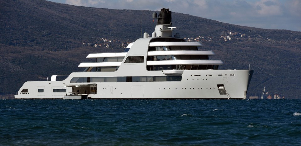 Abramovich’s luxury £500 million superyacht Solaris has been tracked to Montenegro